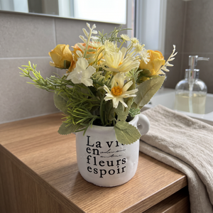Mini Maceta La Vie en Fleurs — Bouquet Amarillo