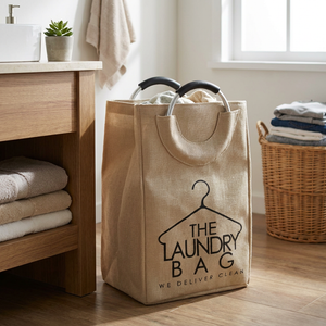 Cesto Laundry Bag Beige