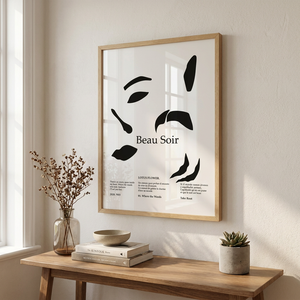 Cuadro Beau Soir 50 x 70 cm
