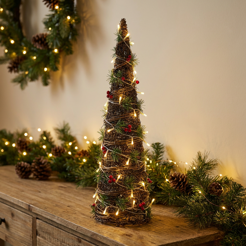 Árbol Woodland Luminoso 40 cm