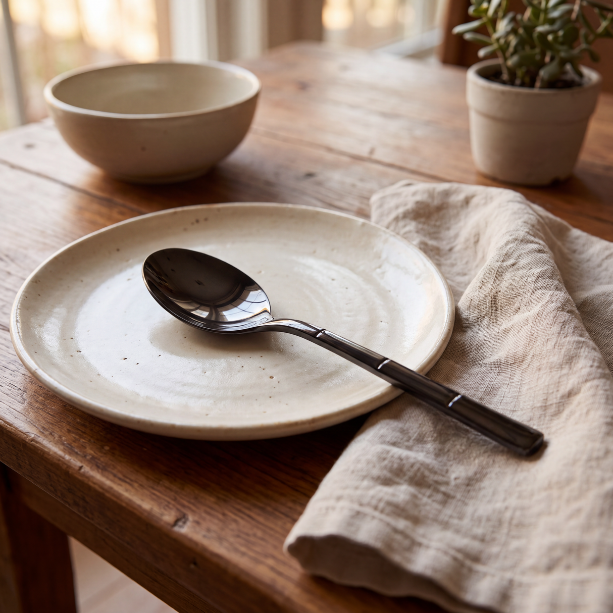 Cuchara de Mesa Osaka Black